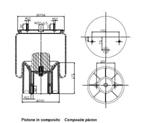 TORPRESS CELLA MEMBRANA MOLLA PNEUMATICA C294/D MERCEDES