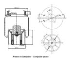 TORPRESS CELLA MEMBRANA MOLLA PNEUMATICA C294/R MERITOR ROR APPLICAZIONI SPECIALI