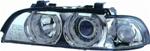 KIT PROIETTORE BMW SERIE 5 E39 95' PARAB. CROMATA TECN. CELIS C/LENTICOLARE