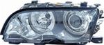 KIT PROIETTORE BMW SERIE 3 E46 COUPE' 2001 CON LENTIC. TECN. CELIS CROM.