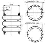 271.3.290 TORPRESS CELLA MEMBRANA MOLLA PNEUMATICA T271 TORPRESS 322 BR ZORZI 1006506