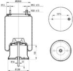 276.1.482 TORPRESS CELLA MEMBRANA MOLLA PNEUMATICA D276/LR AUSTERAS 99381032 