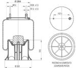 278.1.510 TORPRESS CELLA MEMBRANA MOLLA PNEUMATICA D278/H CARDI VIBERTI ACERBI M001774 