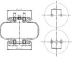 CELLA MEMBRANA MOLLA PNEUMATICA T275 TORPRESS