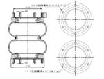 279.2.174 TORPRESS CELLA MEMBRANA MOLLA PNEUMATICA T279/B AUSTERAS 99381014