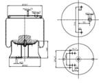 277.2.422 TORPRESS CELLA MEMBRANA MOLLA PNEUMATICAD277/B WEWELER COMPLETA US073387RP 