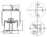 277.2.520 TORPRESS CELLA MEMBRANA MOLLA PNEUMATICA D277/D SCHMITZ WEWELER A9463281501
