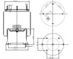 277.4.520 TORPRESS CELLA MEMBRANA MOLLA PNEUMATICA D277/D BPW ITALIA BATTAGLINO 0.41.03.003.0