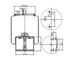 278.2.492 TORPRESS CELLA MEMBRANA MOLLA PNEUMATICA D278/FB ST SISTEM TRUCK 5101012
