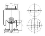 278.2.515 TORPRESS CELLA MEMBRANA MOLLA PNEUMATICA D278/H FRUEHAF MONTENEGRO