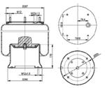 282.4.532 TORPRESS CELLA MEMBRANA MOLLA PNEUMATICA C282 FAST ENGINERY
