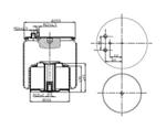 289.1.513 TORPRESS CELLA MOLLA PNEUMATICA MEMBRANA C289/M MAN TGA COMPLETA POSTERIORE 81.43600.6041 