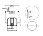289.1.410 TORPRESS CELLA MEMBRANA MOLLA PNEUMATICA C289/M1 MAN 81.43600.6044 