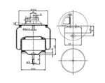 290.1.391 TORPRESS CELLA MEMBRANA MOLLA PNEUMATICA D290/BR STRALIS COMPLETA TRATTORE ANT DX 41270463