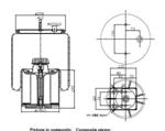 TORPRESS CELLA MEMBRANA MOLLA C293 BPW 30 COMPLETA PISTONE COMPOSITO