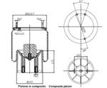 TORPRESS CELLA MEMBRANA MOLLA PNEUMATICA C294/R MERITOR ROR