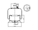 TORPRESS CELLA MOLLA PNEUMATICA MEMBRANA C299/A ACTROS COMPLETA 4757NP09