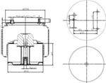 TORPRESS CELLA MOLLA PNEUMATICA MEMBRANA C302 DAF POSTERIORE
