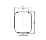 276.0.262 TORPRESS CELLA MEMBRANA D276/DS PER  IVECO EUROTECH MP400E 8160165