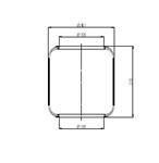 278.0.270 TORPRESS CELLA MOLLA PNEUMATICA MEMBRANA D278/C BMB INBUS 330 5001964 