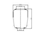 289.0.301 TORPRESS CELLA MOLLA PNEUMATICA MEMBRANA C289/BS BREDAMENARINI 230 ANTERIORE 252933