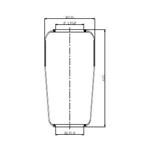 289.0.435 TORPRESS CELLA MEMBRANA MOLLA C289/S MERCEDES CITARO ANTERIORE POSTERIORE A6283230092