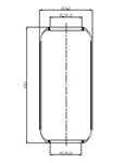 290.0.480 TORPRESS CELLA MOLLA PNEUMATICA MEMBRANA D290/D  PER IVECO EUROTECH 500319479