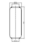 290.0.555 TORPRESS CELLA MEMBRANA MOLLA PNEUMATICA D290/F PER  IVECO EUROTECH 500341494