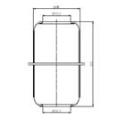 298.0.515 TORPRESS CELLA MOLLA PNEUMATICA MEMBRANA ART. D298/B  PER IVECO EUROTECH 41022620