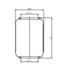 TORPRESS CELLA MOLLA PNEUMATICA MEMBRANA PER  IVECO 220 BMB 101 MERCEDES COD 4746740