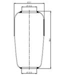 TORPRESS CELLA MOLLA PNEUMATICA MEMBRANA C299/E VOLVO F16 COD 2680421000