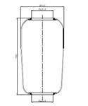 TORPRESS CELLA MOLLA PNEUMATICA MEMBRANA C302/D1 COD A3183280001