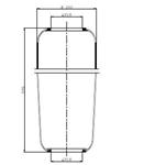 TORPRESS CELLA MOLLA PNEUMATICA MEMBRANA C304/C IKARUS MERCEDES COD A6743280101