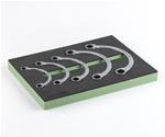 MODULO 5 CHIAVI A DOPPIO CRICCO REVERSIBILE E UNIVERSALE SERIE MOON