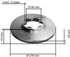 DISCO FRENO ANTERIORE FORD TRANSIT DAL 2000 4041427