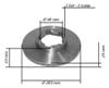 DISCO FRENO ANTERIORE NISSAN CABSTAR/TRADE 40206F3902