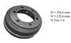 TAMBURO FRENO  PER IVECO DAILY 35.8-40.8-35.10-35.12 COD 7165379