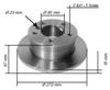 DISCO FRENO POSTERIORE MERCEDES SPRINTER 9024230412