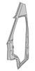 PARETE LATERALE SX IVECO DAILY S 2000 FURGONE COD 99489059