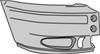 CANTONALE PARAURTI ANTERIORE DX FORD TRANSIT MK6 - 2000 COD 4068244