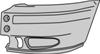 CANTONALE PARAURTI ANTERIORE SX FORD TRANSIT MK6 COD 4068247