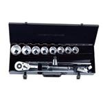 SET 8 CHIAVI A BUSSOLA POLIGONALI 1" + ACCESSORI