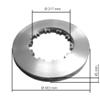 DISCO FRENO DAF CF65 / CF75 / CF85 / XF95 LF55 / XF105 COMPLETO DI KIT MONTAGGIO  1640561