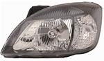 FARO KIA RIO 2005 PARABOLA NERA C/MOTORE DX