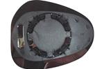 convex mirror chromed for LANCIA-YPSILON '10->'11