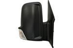 RETR.MANUALE NERO,FRECCIA RETR,SPECCHIO CROMATO CONVESSO 2 PIN (DOPPIO VETRO) (CAVO CORTO) 16W CRAFTER 2006 ? 2017