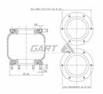 TORPRESS CELLA MEMBRANA MOLLA PNEUMATICA MOD.ALKO PER DAILY