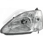 Faro principale PER Honda Civic 3/5 Trg.Fliessh.01-03DAL 01-03       +MOTOR FÜR LWR