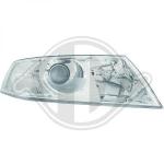 Faro principale PER Skoda Octavia Lim/Kombi 04-08DAL 04-08         H1/H7+MOTOR;