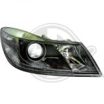 Faro principale PER Skoda Octavia Lim/Kombi 08-13DAL 08-02/13           SCHWARZ